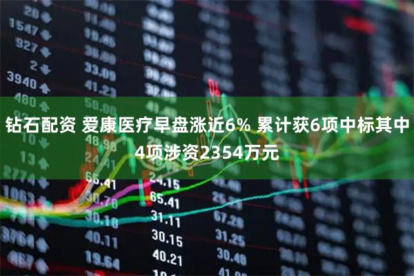 钻石配资 爱康医疗早盘涨近6% 累计获6项中标其中4项涉资2354万元